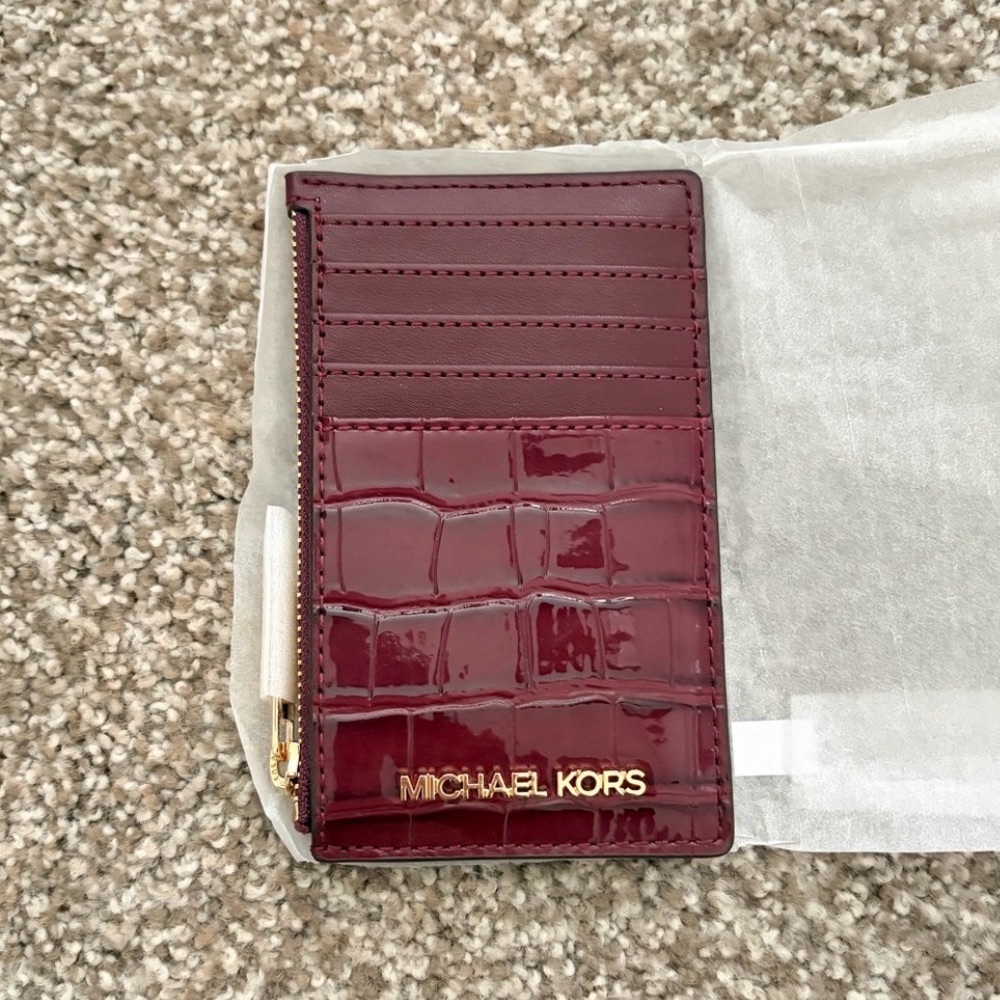 Michael Kors Jet Set Travel Medium Card Case Wallet